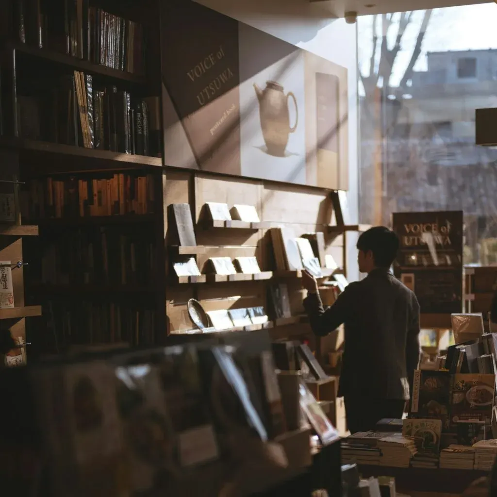 Browsing books at US Crown Publishing